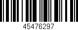 Código de barras (EAN, GTIN, SKU, ISBN): '45476297'