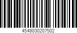 Código de barras (EAN, GTIN, SKU, ISBN): '4548030207502'