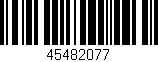 Código de barras (EAN, GTIN, SKU, ISBN): '45482077'