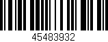 Código de barras (EAN, GTIN, SKU, ISBN): '45483932'