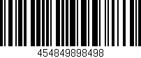 Código de barras (EAN, GTIN, SKU, ISBN): '454849898498'