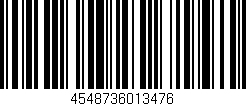 Código de barras (EAN, GTIN, SKU, ISBN): '4548736013476'