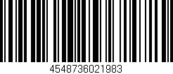 Código de barras (EAN, GTIN, SKU, ISBN): '4548736021983'