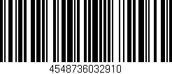 Código de barras (EAN, GTIN, SKU, ISBN): '4548736032910'