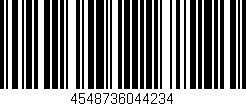 Código de barras (EAN, GTIN, SKU, ISBN): '4548736044234'