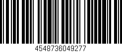 Código de barras (EAN, GTIN, SKU, ISBN): '4548736049277'