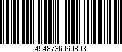 Código de barras (EAN, GTIN, SKU, ISBN): '4548736069893'