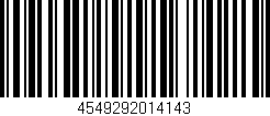 Código de barras (EAN, GTIN, SKU, ISBN): '4549292014143'