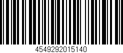 Código de barras (EAN, GTIN, SKU, ISBN): '4549292015140'