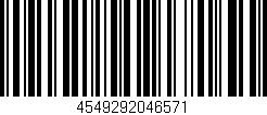 Código de barras (EAN, GTIN, SKU, ISBN): '4549292046571'