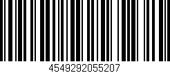 Código de barras (EAN, GTIN, SKU, ISBN): '4549292055207'