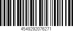 Código de barras (EAN, GTIN, SKU, ISBN): '4549292076271'