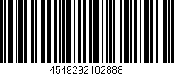Código de barras (EAN, GTIN, SKU, ISBN): '4549292102888'