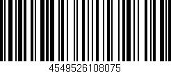 Código de barras (EAN, GTIN, SKU, ISBN): '4549526108075'