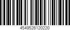 Código de barras (EAN, GTIN, SKU, ISBN): '4549526120220'