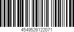 Código de barras (EAN, GTIN, SKU, ISBN): '4549526122071'