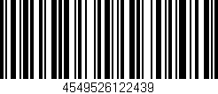 Código de barras (EAN, GTIN, SKU, ISBN): '4549526122439'