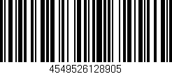 Código de barras (EAN, GTIN, SKU, ISBN): '4549526128905'