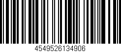 Código de barras (EAN, GTIN, SKU, ISBN): '4549526134906'