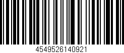 Código de barras (EAN, GTIN, SKU, ISBN): '4549526140921'