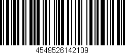 Código de barras (EAN, GTIN, SKU, ISBN): '4549526142109'