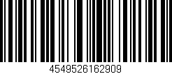 Código de barras (EAN, GTIN, SKU, ISBN): '4549526162909'