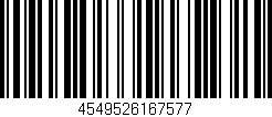Código de barras (EAN, GTIN, SKU, ISBN): '4549526167577'