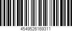 Código de barras (EAN, GTIN, SKU, ISBN): '4549526169311'