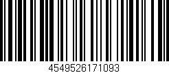 Código de barras (EAN, GTIN, SKU, ISBN): '4549526171093'