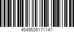 Código de barras (EAN, GTIN, SKU, ISBN): '4549526171147'