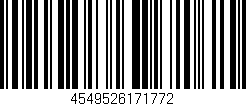Código de barras (EAN, GTIN, SKU, ISBN): '4549526171772'