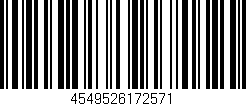 Código de barras (EAN, GTIN, SKU, ISBN): '4549526172571'