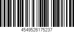 Código de barras (EAN, GTIN, SKU, ISBN): '4549526175237'