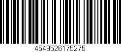 Código de barras (EAN, GTIN, SKU, ISBN): '4549526175275'