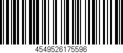 Código de barras (EAN, GTIN, SKU, ISBN): '4549526175596'