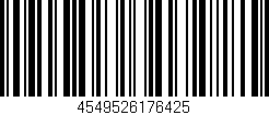 Código de barras (EAN, GTIN, SKU, ISBN): '4549526176425'