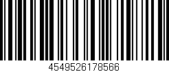 Código de barras (EAN, GTIN, SKU, ISBN): '4549526178566'