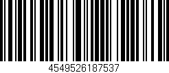 Código de barras (EAN, GTIN, SKU, ISBN): '4549526187537'
