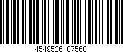 Código de barras (EAN, GTIN, SKU, ISBN): '4549526187568'