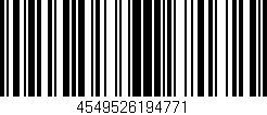 Código de barras (EAN, GTIN, SKU, ISBN): '4549526194771'