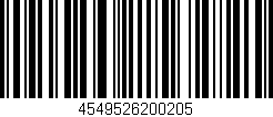 Código de barras (EAN, GTIN, SKU, ISBN): '4549526200205'