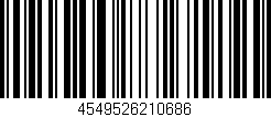 Código de barras (EAN, GTIN, SKU, ISBN): '4549526210686'
