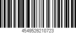 Código de barras (EAN, GTIN, SKU, ISBN): '4549526210723'