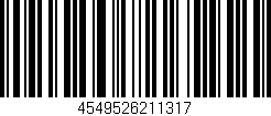 Código de barras (EAN, GTIN, SKU, ISBN): '4549526211317'