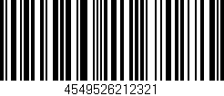 Código de barras (EAN, GTIN, SKU, ISBN): '4549526212321'