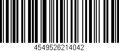 Código de barras (EAN, GTIN, SKU, ISBN): '4549526214042'