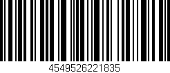 Código de barras (EAN, GTIN, SKU, ISBN): '4549526221835'