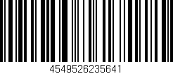 Código de barras (EAN, GTIN, SKU, ISBN): '4549526235641'