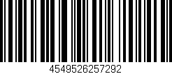 Código de barras (EAN, GTIN, SKU, ISBN): '4549526257292'
