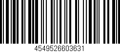 Código de barras (EAN, GTIN, SKU, ISBN): '4549526603631'